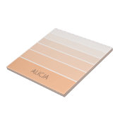 カラーブロックピーチファズ |名エレガント前 タイル (側面)