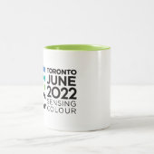 カラーブロックマグ ツートーンマグカップ (中央)