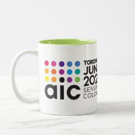 カラーブロックマグ ツートーンマグカップ