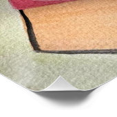 カラーブロックマン ポスター (コーナー)