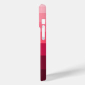 カラーブロックモノクロカスタム文字 Case-Mate iPhoneケース (裏面 / 左)