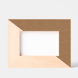 カラーブロック写真フレーム（ブラック&ベリーレッド） レーザー彫刻フレーム