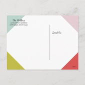 カラーブロック喜び シーズンポストカード (裏面)