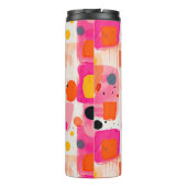 カラーブロック抽象芸術パターン世紀半モダン期 タンブラー (裏面)