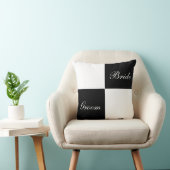 カラーブロック枕花婿 クッション (椅子)