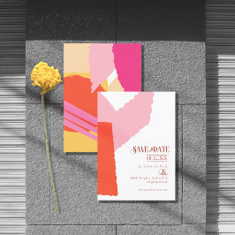 カラーブロック結婚の夏ID740 セーブザデート