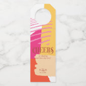 カラーブロック結婚の夏ID740 ボトルネックタグ (正面)