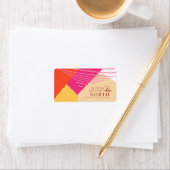 カラーブロック結婚の夏ID740 ラベル (インサイチュ)