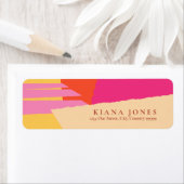 カラーブロック結婚の夏ID740 ラベル (インサイチュ)