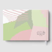 カラーブロック結婚の春ID740 ゲストブック (裏面)