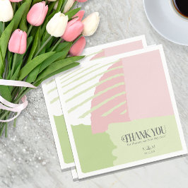 カラーブロック結婚の春ID740 スタンダードカクテルナプキン