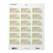 カラーブロック結婚の春ID740 ラベル (フルシート)