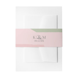 カラーブロック結婚の春ID740 招待状ベリーバンド