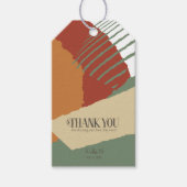 カラーブロック結婚の秋ID740 ギフトタグ (正面)