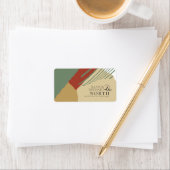 カラーブロック結婚の秋ID740 ラベル (インサイチュ)