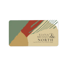 カラーブロック結婚の秋ID740 ラベル