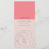 カラーブロック美しい価格表メニュー メニュー (裏面)