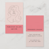 カラーブロック美しい 名刺 (正面/裏面)