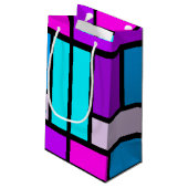 カラーブロック01 スモールペーパーバッグ (裏面アングル)