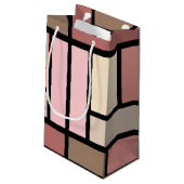 カラーブロック02 スモールペーパーバッグ (裏面アングル)