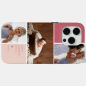 カラーブロック3枚フォトコラージュ | 史上最高のママ Case-Mate iPhoneケース (裏面 (横))