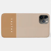 カラーブロック オーダーメイド ブッシュピンク Case-Mate iPhoneケース (裏面(横))
