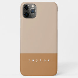 カラーブロック オーダーメイド ブッシュピンク iPhone 11 PRO MAXケース