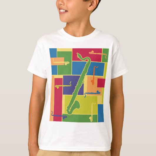 カラーブロック キッズTシャツ Tシャツ (正面)