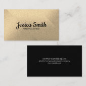 カラーブロック |グリッター 名刺 (正面/裏面)