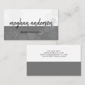 カラーブロック | 幾何学模様 | 企業の 名刺 (正面/裏面)