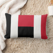 カラーブロック – RWB ランバークッション (ブランケット)