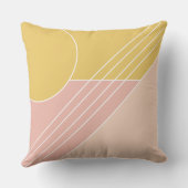 カラーブロッモダンクガーリーミニマスタイリッシュリスト クッション (裏面)