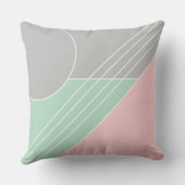 カラーブロッモダンクガーリーミニマスタイリッシュリスト クッション (裏面)