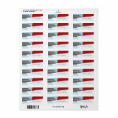 カラーブロ結婚ックの冬ID740 ラベル (フルシート)