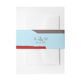 カラーブロ結婚ックの冬ID740 招待状ベリーバンド