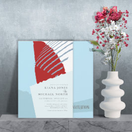 カラーブロ結婚ックの冬ID740 招待状