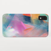 カラープレイドNo.2辛うじてそこにある Case-Mate iPhoneケース (裏面(横))