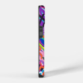 カラープレイ抽象芸術  iPhoneケース (右側面)