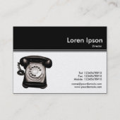 カラーヘッダーIII – ブラック – ホットライン(金ゴールドカード) 名刺 (裏面)