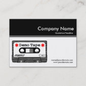 カラーヘッダーIII v2 – 黒 – デモテープ 名刺 (裏面)