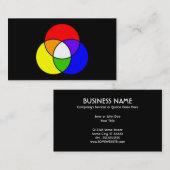 カラーベン図 名刺 (正面/裏面)