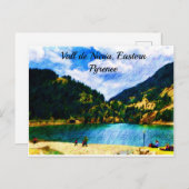 カラーペンシルアートヴォールデヌリア東ピレネー ポストカード (正面/裏面)