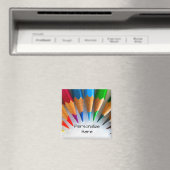 カラーペンシル先生アーティストのマグネットかわいいカラフル マグネット (インサイチュ (食洗機))