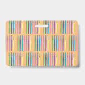 カラーペ感じンズオレンジ学生会場通過証 バッジ (裏面)