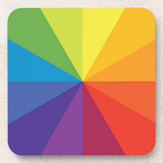 カラーホイールコースター コースター (正面)