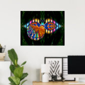 カラーホイールポスター ポスター (ホームオフィス)