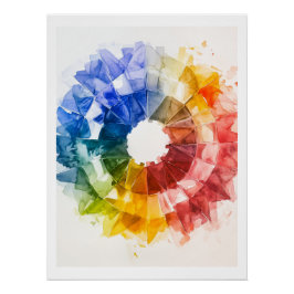 カラーホイール参照ポスター ポスター