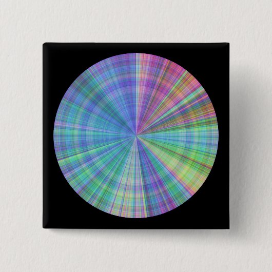カラーホイール強烈な色の変化 缶バッジ (正面)