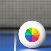 カラーホイール理論スクールサイエンスhue disk light r 卓球ボール (ネット)