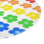 カラーホイール調和フローラデザイン カッティングボード (角)